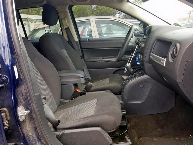 1C4NJCBA1FD428963 - 2015 JEEP COMPASS SP 蓝色 照片 5