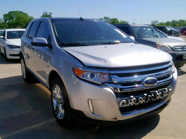 2FMDK3KC8DBC74101 - 2013 FORD EDGE LIMIT SILVER photo 1