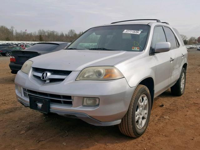 2HNYD18625H552943 - 2005 ACURA MDX TOURIN GRAY photo 2