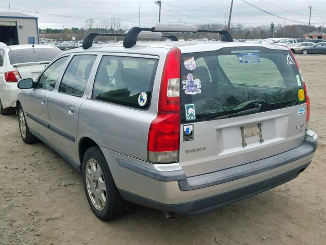 YV1SW53D722214584 - 2002 VOLVO V70 T5 TUR GRAY photo 3