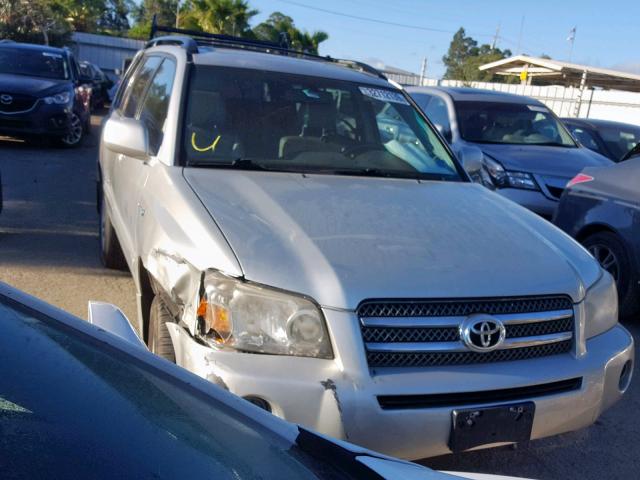 JTEHW21AX70037146 - 2007 TOYOTA HIGHLANDER SILVER photo 1