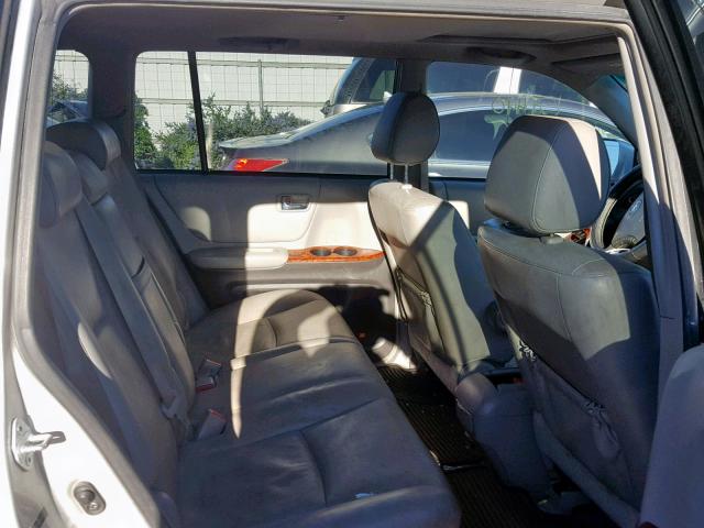 JTEHW21AX70037146 - 2007 TOYOTA HIGHLANDER SILVER photo 6