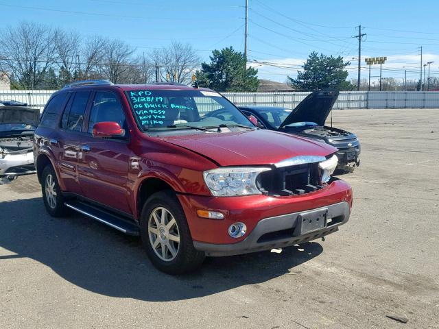 5GADT13S462339659 - 2006 BUICK RAINIER CX RED photo 1