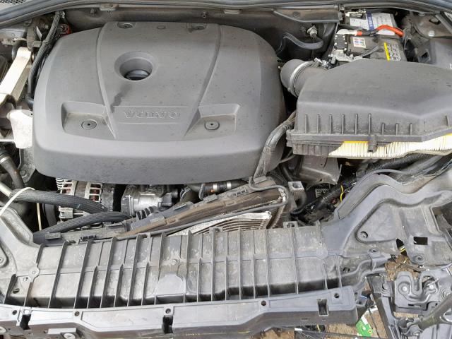 YV126MFK9F2359944 - 2015 VOLVO S60 PREMIE GRAY photo 7