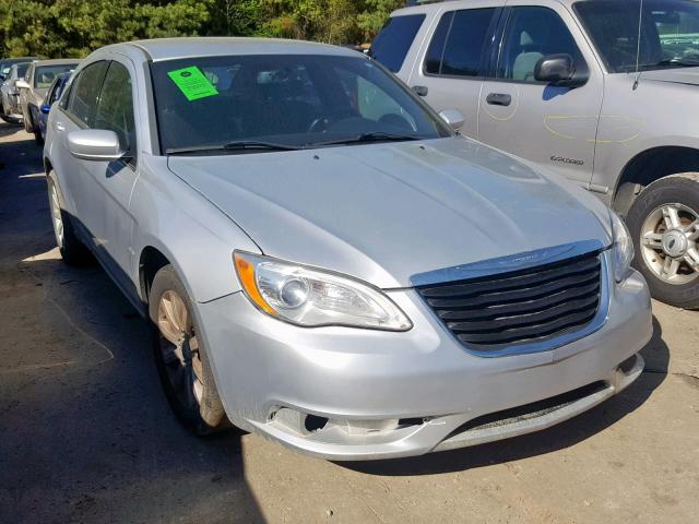 1C3CCBBB2CN124684 - 2012 CHRYSLER 200 TOURIN SILVER photo 1