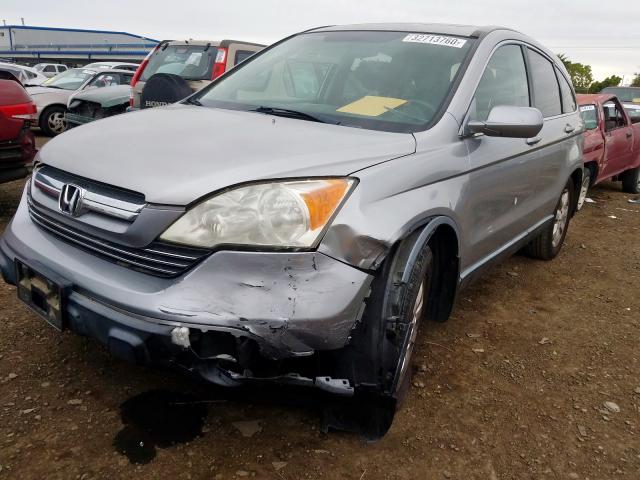 JHLRE38748C045564 - 2008 HONDA CR-V EXL  photo 2