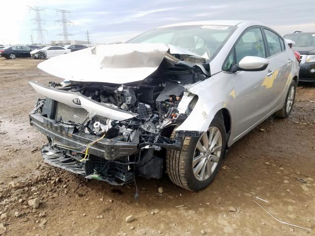 KNAFX4A86E5110043 - 2014 KIA FORTE EX  photo 2