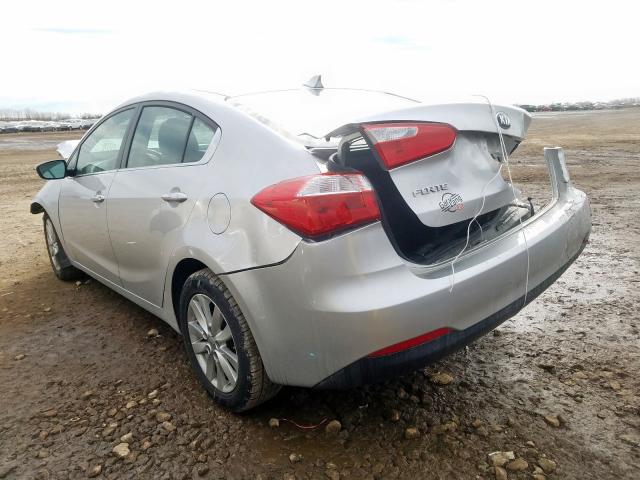 KNAFX4A86E5110043 - 2014 KIA FORTE EX  photo 3