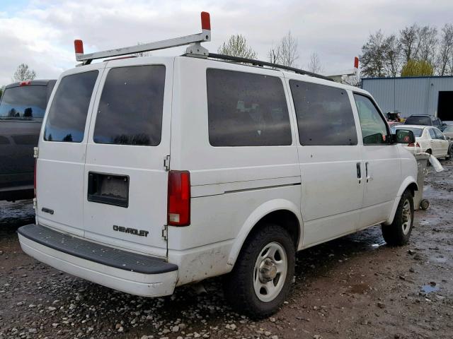 1GNDM19X74B100805 - 2004 CHEVROLET ASTRO WHITE photo 4