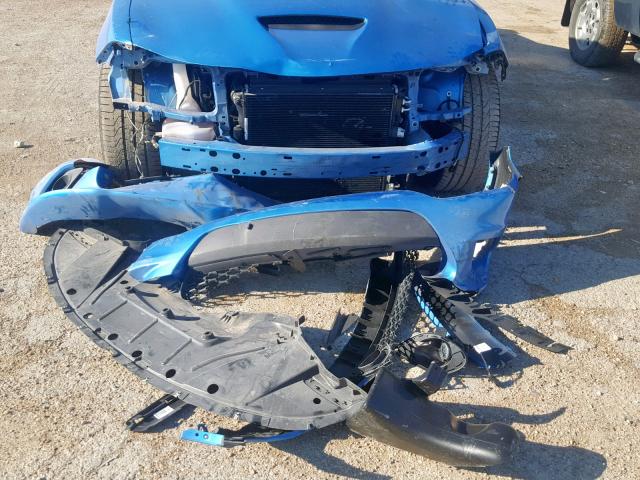 2C3CDXGJ1KH510420 - 2019 DODGE CHARGER SC BLUE photo 9