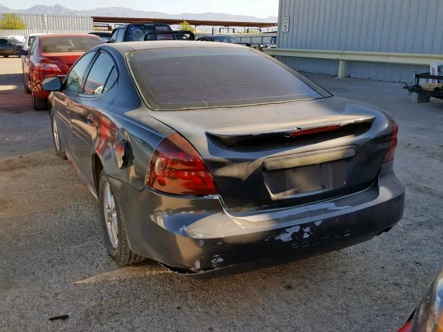 2G2WP552961126551 - 2006 PONTIAC GRAND PRIX CHARCOAL photo 3