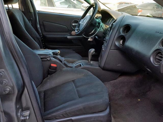 2G2WP552961126551 - 2006 PONTIAC GRAND PRIX CHARCOAL photo 5