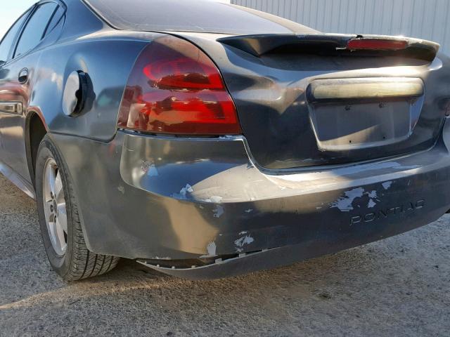 2G2WP552961126551 - 2006 PONTIAC GRAND PRIX CHARCOAL photo 9