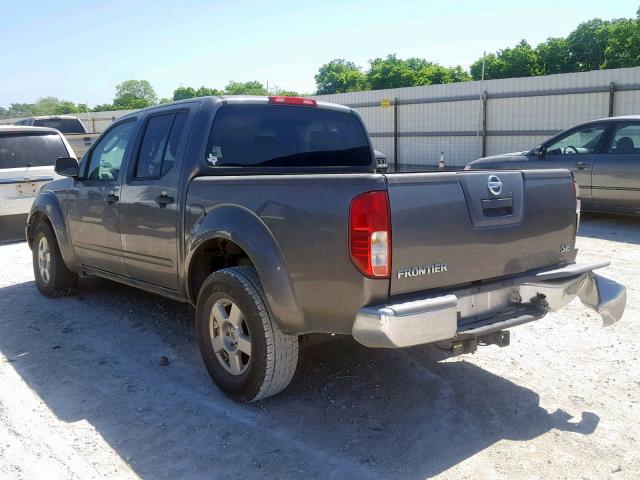 1N6AD07U98C431784 - 2008 NISSAN FRONTIER C GRAY photo 3