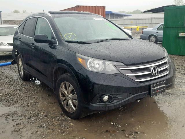 2HKRM3H79EH539936 - 2014 HONDA CR-V EXL BLACK photo 1