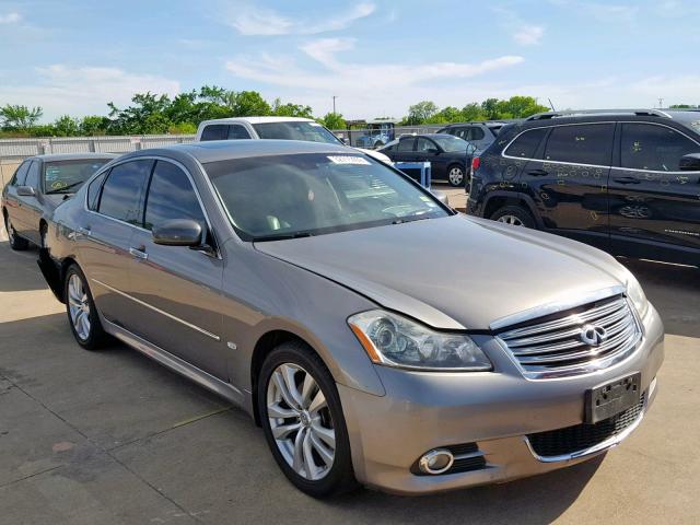 JNKAY01E88M603546 - 2008 INFINITI M35 BASE SILVER photo 1