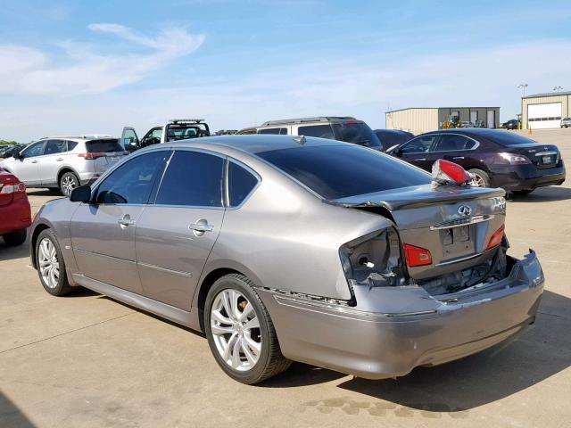 JNKAY01E88M603546 - 2008 INFINITI M35 BASE SILVER photo 3