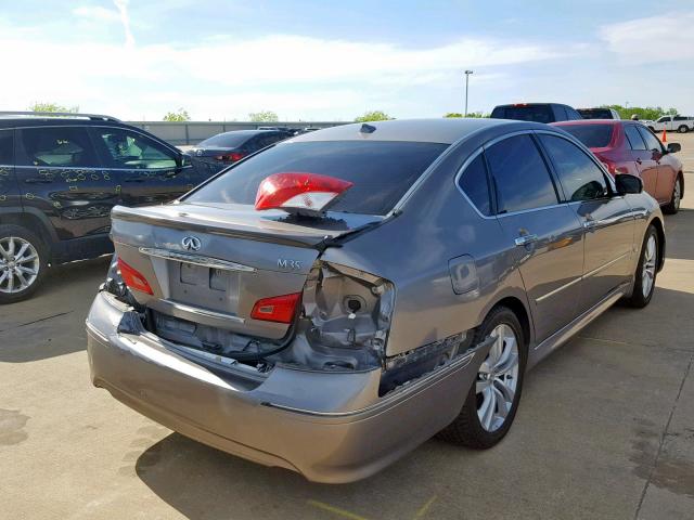 JNKAY01E88M603546 - 2008 INFINITI M35 BASE SILVER photo 4