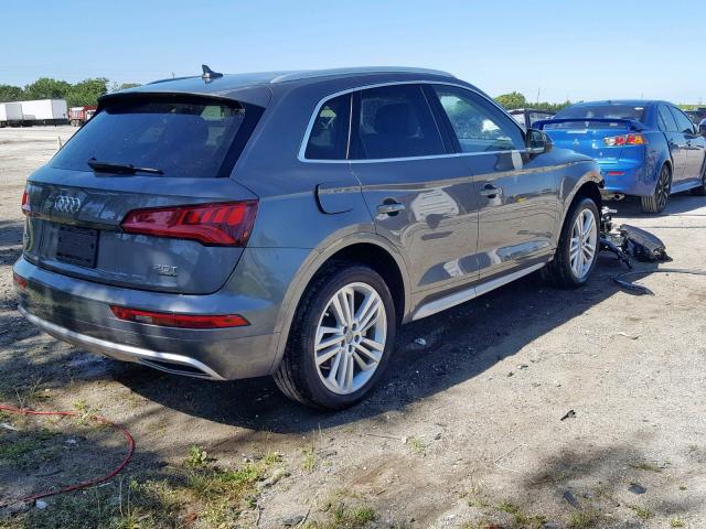 WA1CNAFY2J2023359 - 2018 AUDI Q5 PRESTIG GRAY photo 4