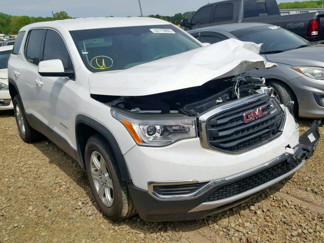 1GKKNKLAXJZ242824 - 2018 GMC ACADIA SLE WHITE photo 1