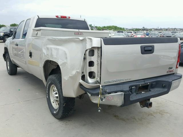 1GTHC29K87E584820 - 2007 GMC SIERRA C25 TAN photo 3