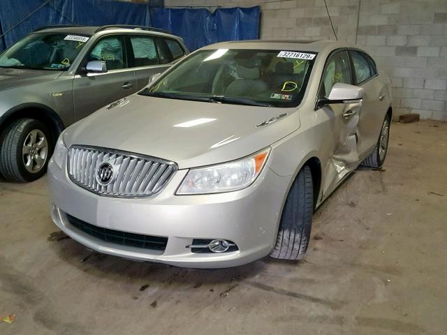 1G4GD5E31CF146214 - 2012 BUICK LACROSSE P BEIGE photo 2