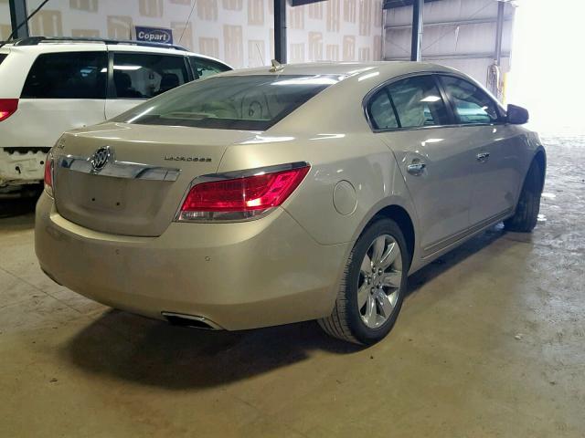 1G4GD5E31CF146214 - 2012 BUICK LACROSSE P BEIGE photo 4