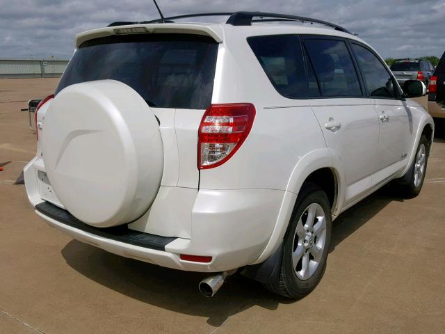 2T3YF4DV3CW109518 - 2012 TOYOTA RAV4 LIMIT WHITE photo 4