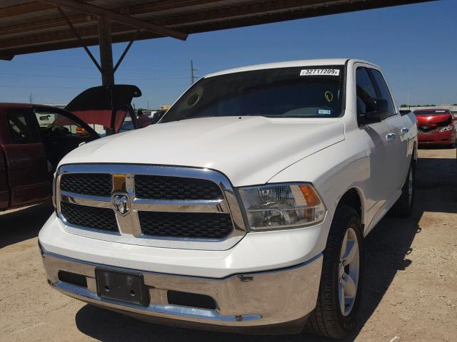 1C6RR6GP4DS658859 - 2013 RAM 1500 SLT WHITE photo 2