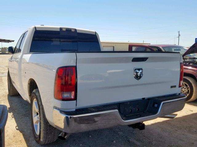 1C6RR6GP4DS658859 - 2013 RAM 1500 SLT WHITE photo 3