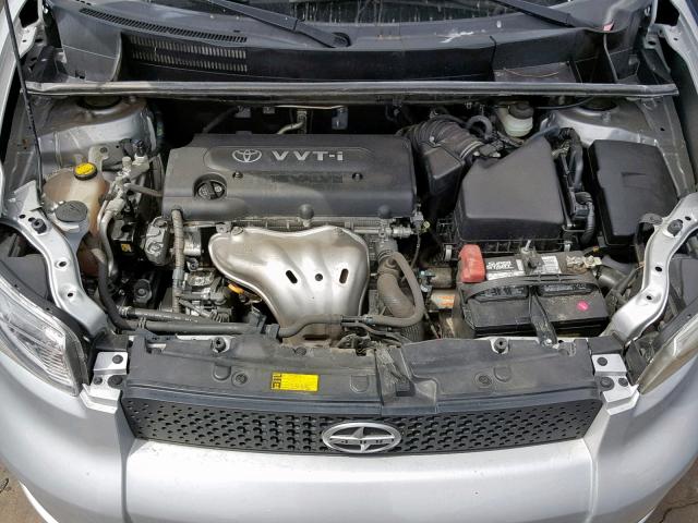 JTLKE50E091086036 - 2009 TOYOTA SCION XB 银色 照片 7