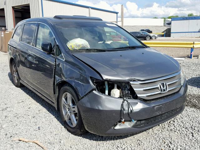 5FNRL5H98CB063111 - 2012 HONDA ODYSSEY TO GRAY photo 1