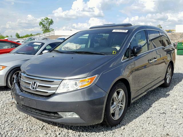 5FNRL5H98CB063111 - 2012 HONDA ODYSSEY TO GRAY photo 2