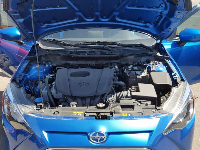 3MYDLBZV9GY124370 - 2016 TOYOTA SCION IA BLUE photo 7