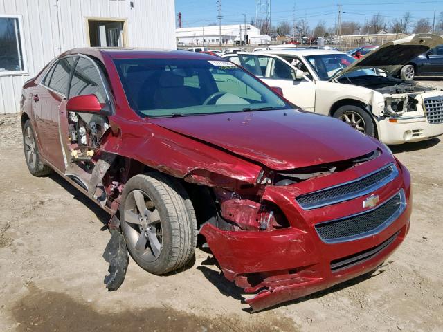 1G1ZJ57B89F161773 - 2009 CHEVROLET MALIBU 2LT MAROON photo 1