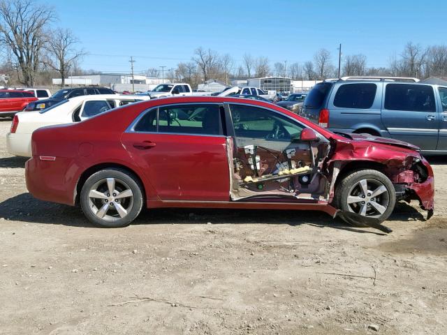 1G1ZJ57B89F161773 - 2009 CHEVROLET MALIBU 2LT MAROON photo 9