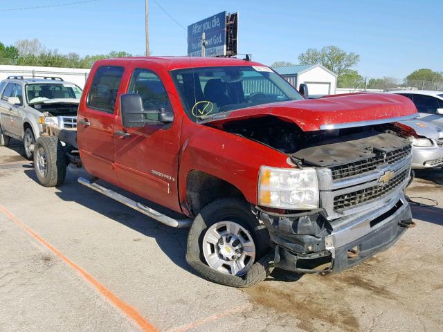 1GCHK83669F184947 - 2009 CHEVROLET SILVERADO RED photo 1