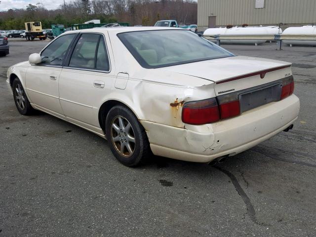 1G6KS54Y03U270040 - 2003 CADILLAC SEVILLE SL WHITE photo 3