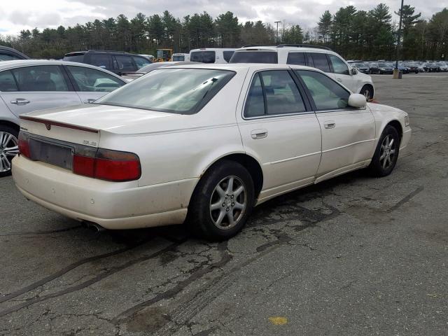 1G6KS54Y03U270040 - 2003 CADILLAC SEVILLE SL WHITE photo 4