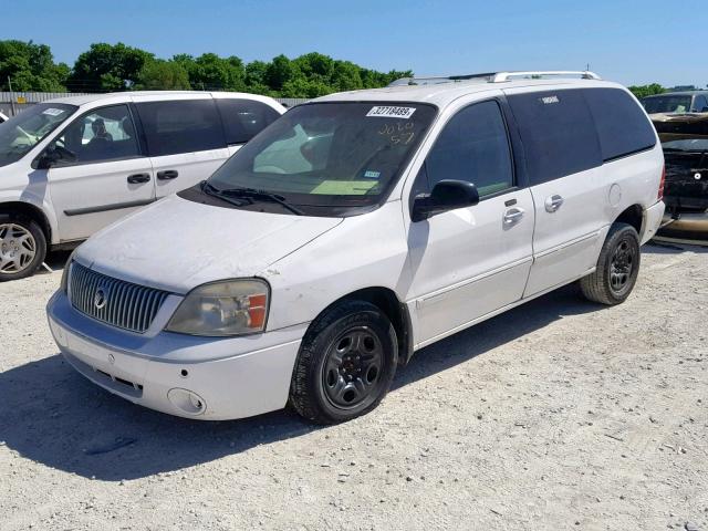 2MRDA22246BJ02057 - 2006 MERCURY MONTEREY L WHITE photo 2