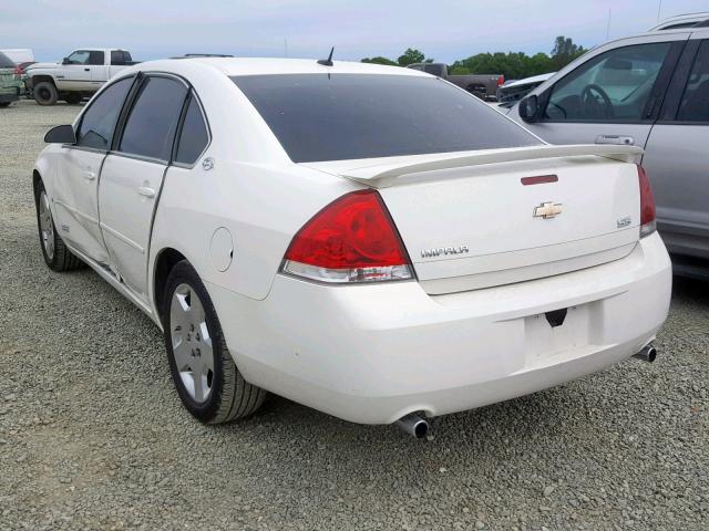 2G1WD58C069167332 - 2006 CHEVROLET IMPALA SUP 白色 照片 3
