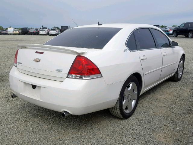 2G1WD58C069167332 - 2006 CHEVROLET IMPALA SUP 白色 照片 4