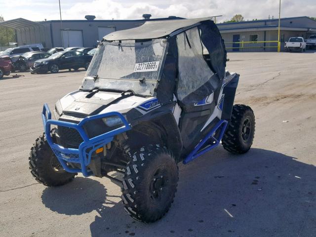 3NSVBA879HF914671 - 2017 POLARIS RZR S 900 BLUE photo 2