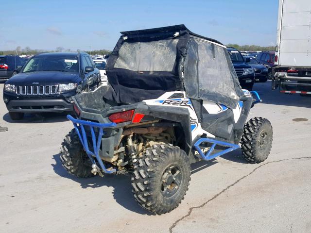 3NSVBA879HF914671 - 2017 POLARIS RZR S 900 BLUE photo 4