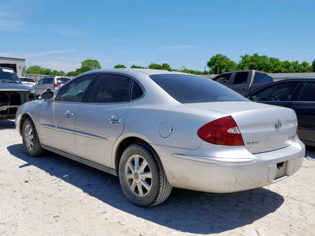 2G4WC532751243534 - 2005 BUICK LACROSSE C SILVER photo 3