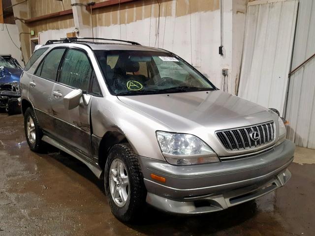 JTJHF10U610168993 - 2001 LEXUS RX 300 SILVER photo 1