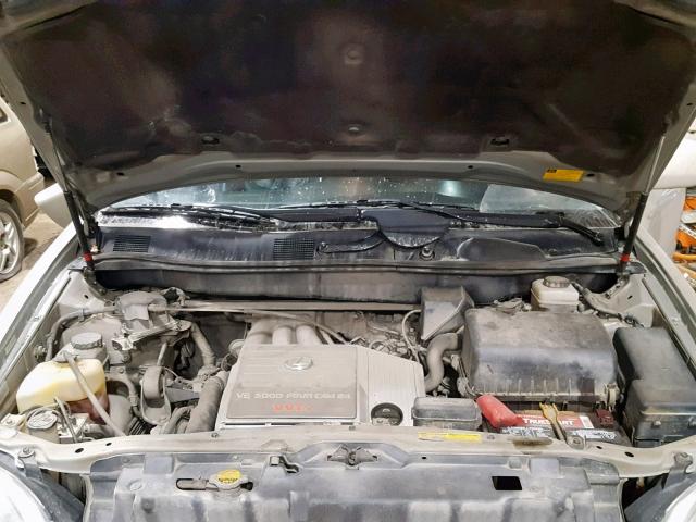 JTJHF10U610168993 - 2001 LEXUS RX 300 SILVER photo 7