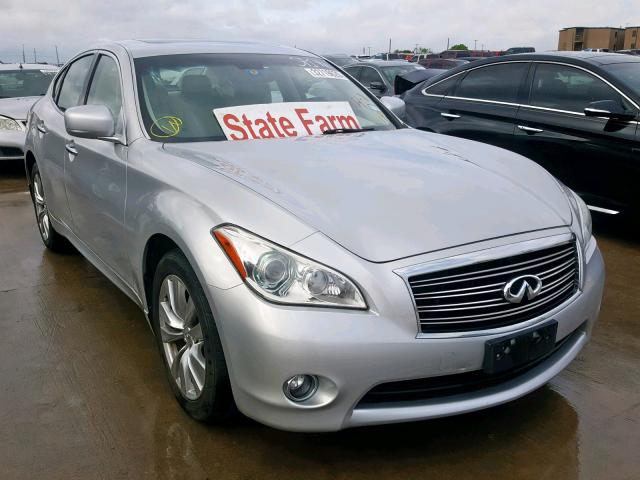 JN1BY1AP2CM331925 - 2012 INFINITI M37 SILVER photo 1