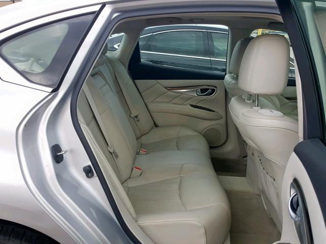 JN1BY1AP2CM331925 - 2012 INFINITI M37 SILVER photo 6