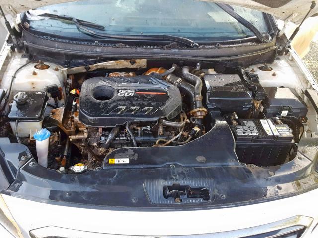 5NPE34AB0FH081565 - 2015 HYUNDAI SONATA SPO SILVER photo 7